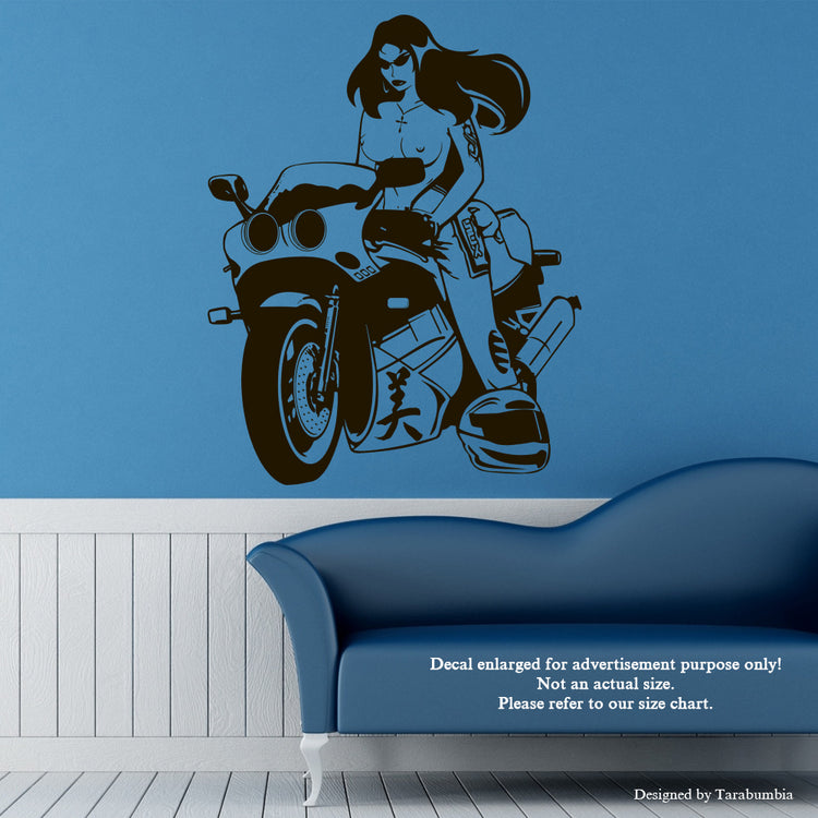 Motorcycles-Vinyl Decals