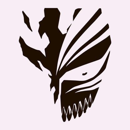 Manga Anime Bleach Mask Wall Decals -EC1057