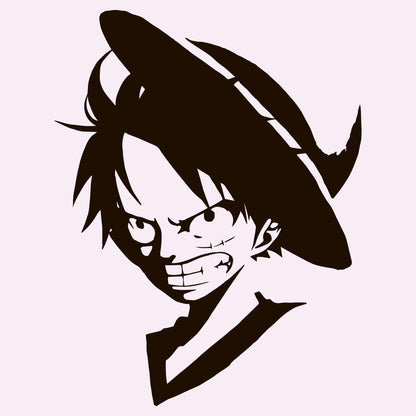 Anime Wall Decals One Piece Monkey D. Luffy - EC1082