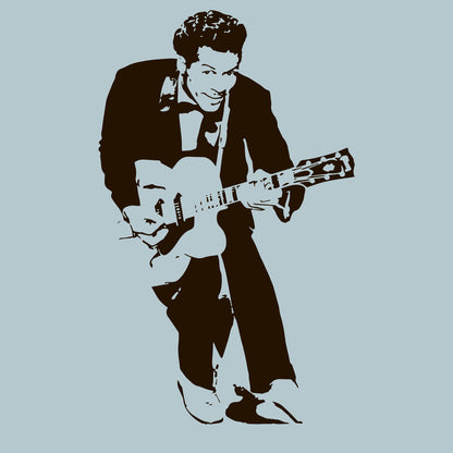 Chuck Berry-Vinyl Decals EC-1130