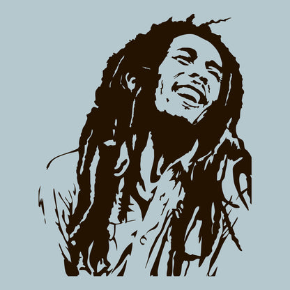 Bob Marley-Vinyl Decals EC-1132