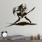 Anime Girl Wall Decals Girl With A Sword-EC1052