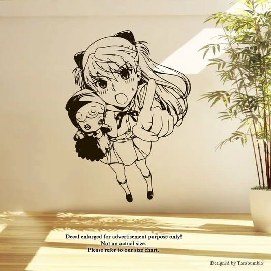 Anime Wall Decals Neon Genesis Evangelion Asuka-EC1063