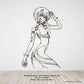 Rei Ayanami Neon Genesis Evangelion Wall Decals-EC1068