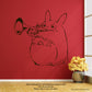 Anime Wall Decals Totoro Plays The Trumpet  - EC1085