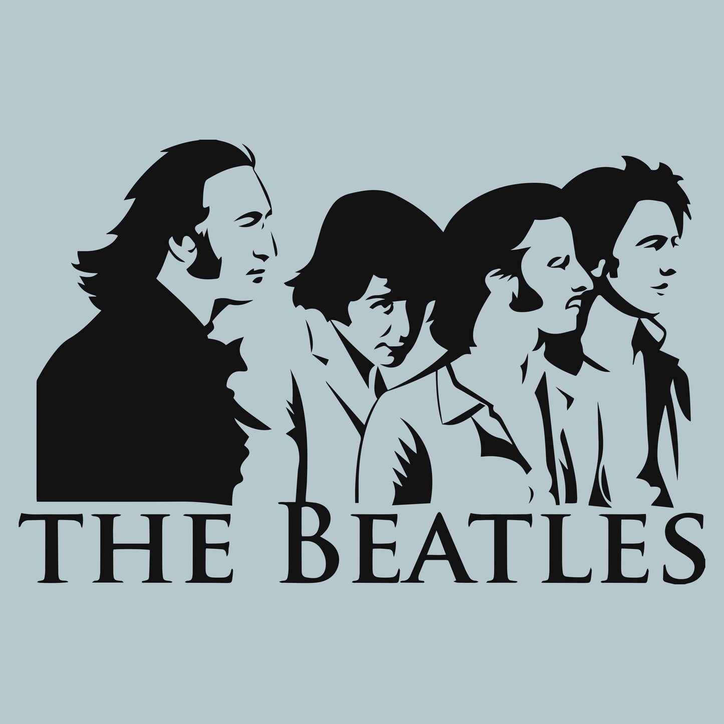 The Beatles-Vinyl Decals EC-1101