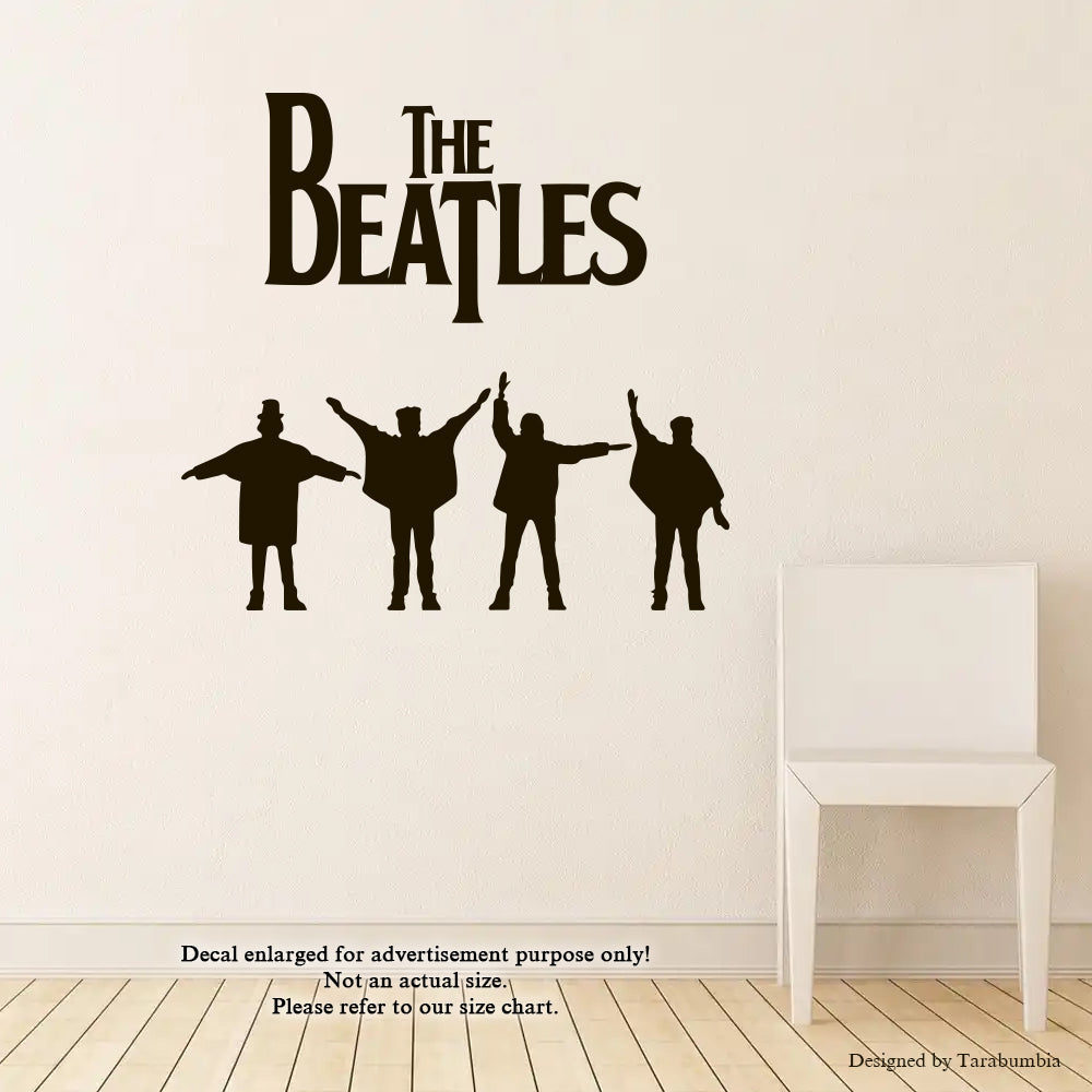 The Beatles-Vinyl Decals EC-1102