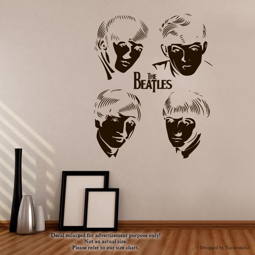 The Beatles-Vinyl Decals EC-1105