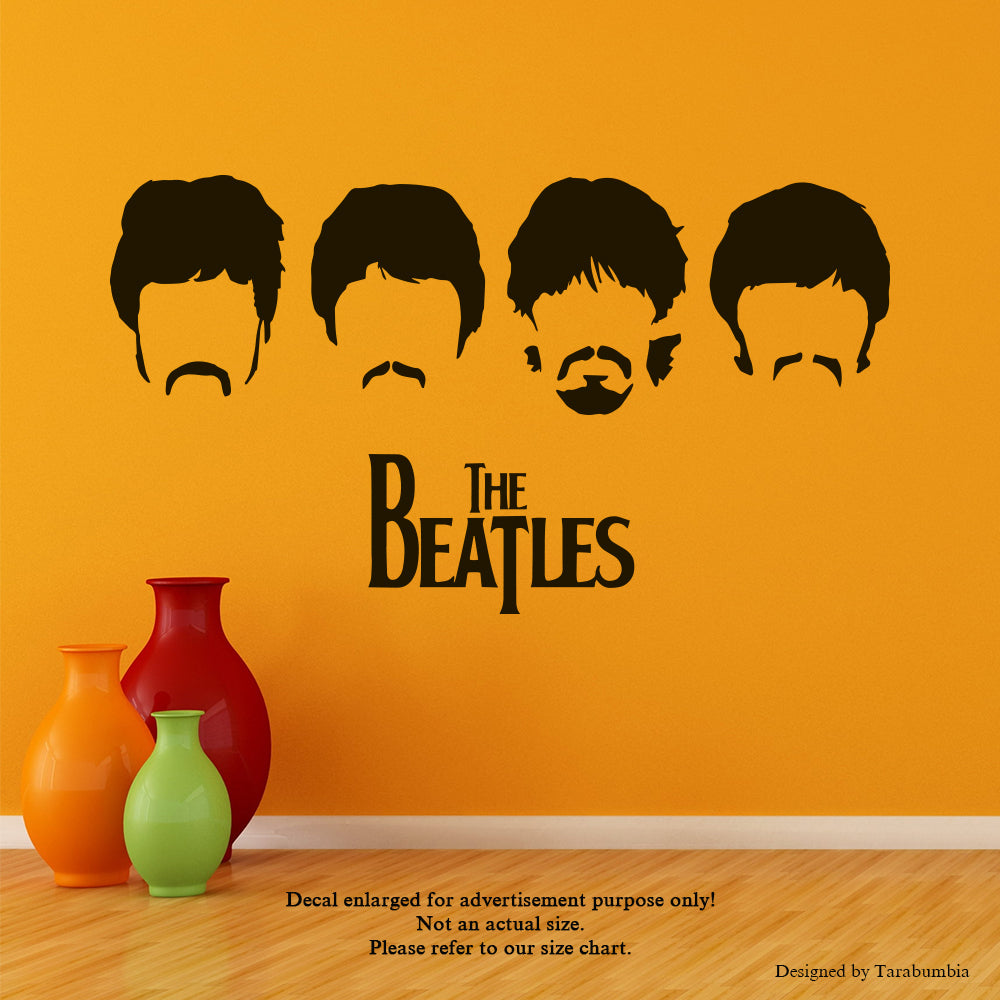 The Beatles-Vinyl Decals EC-1107