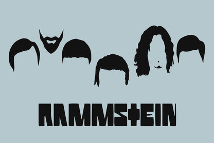 Rammstein-Vinyl Decals EC-1110