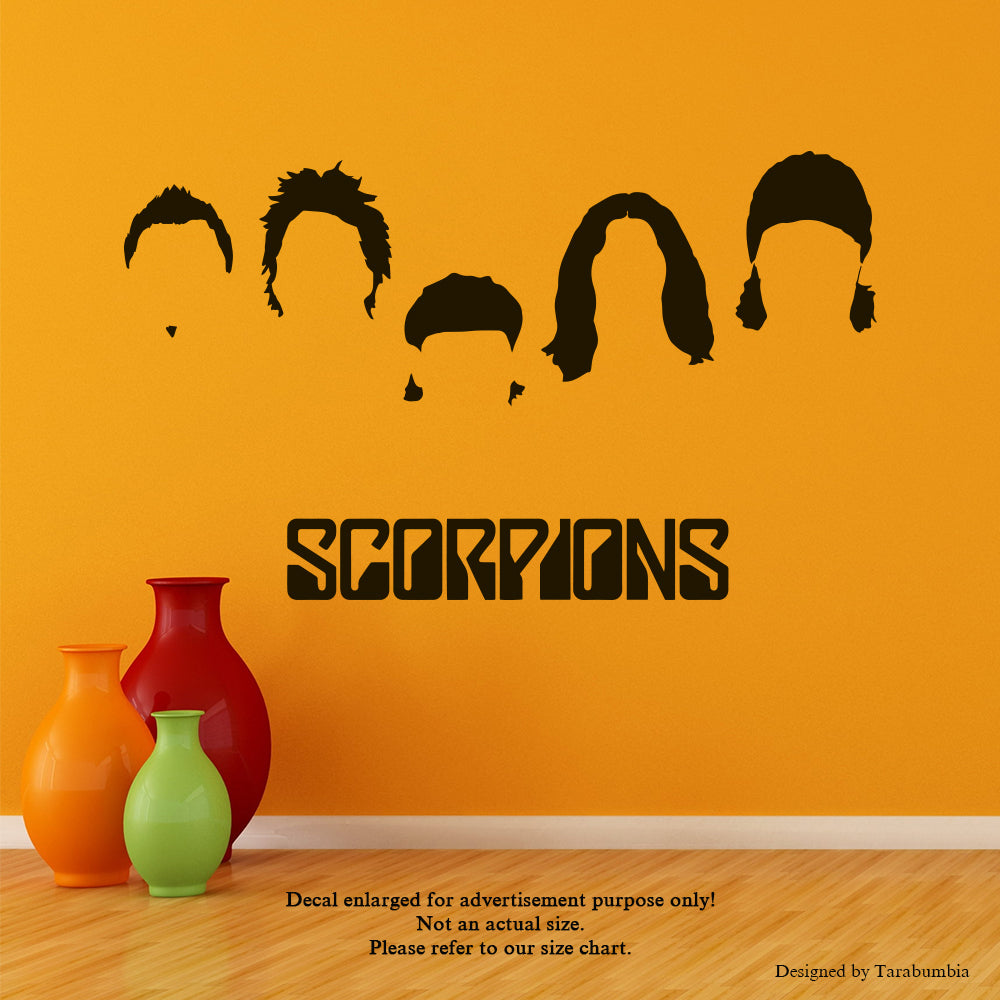 Scorpions-Vinyl Decals EC-1111