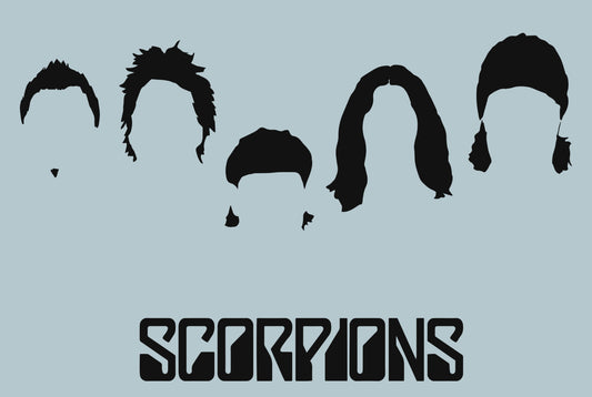 Scorpions-Vinyl Decals EC-1111