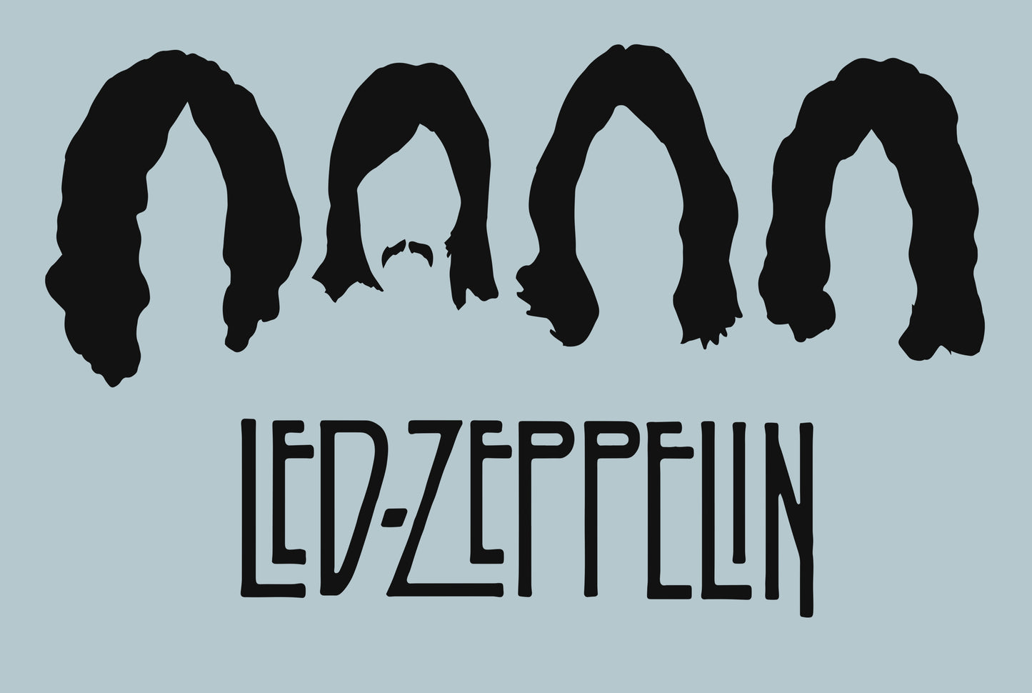 Led Zeppelin-Vinyl Decals EC-1116