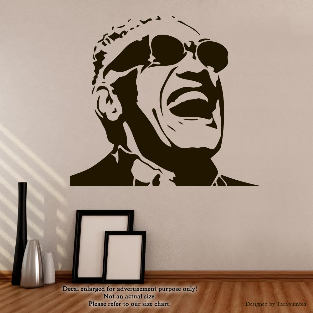 Ray Charles-Vinyl Decals EC-1119