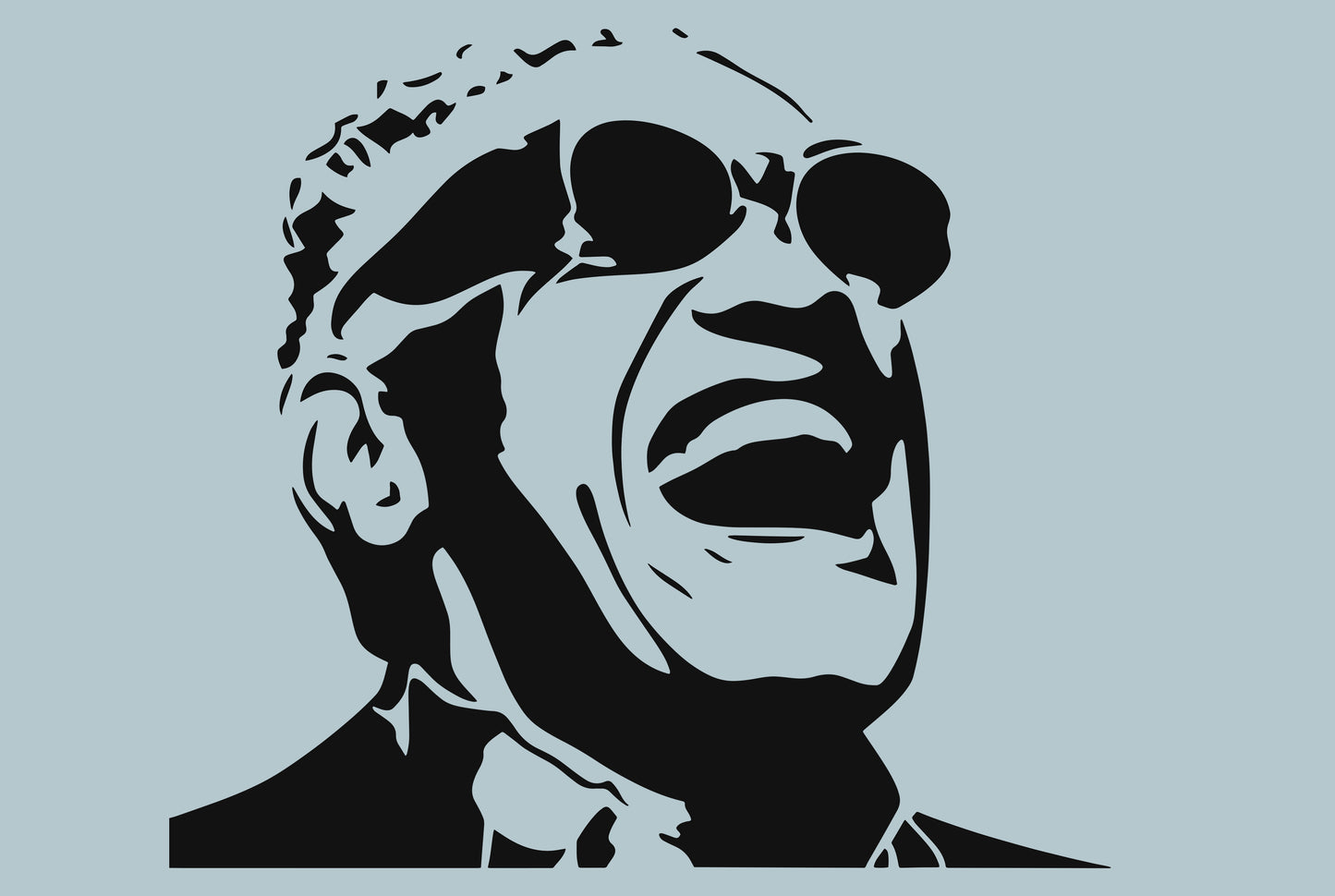 Ray Charles-Vinyl Decals EC-1119