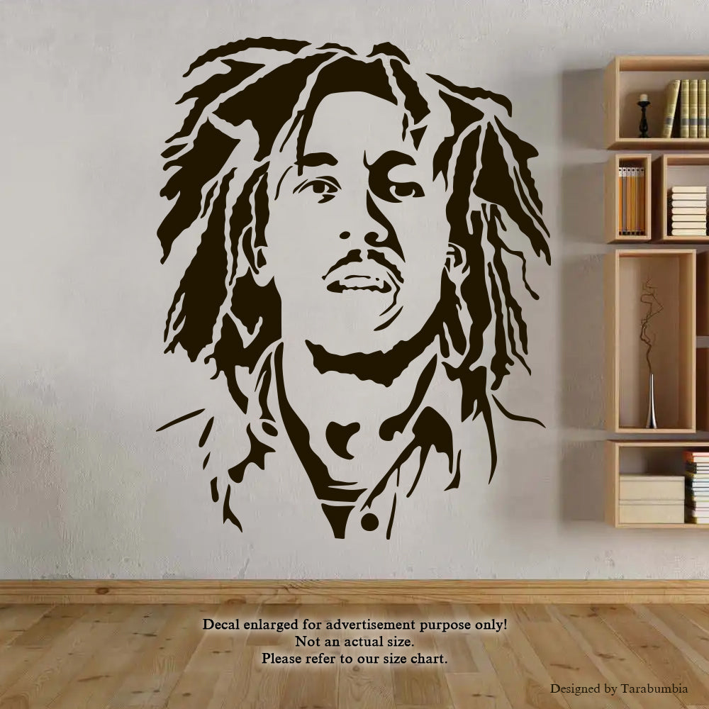 Bob Marley-Vinyl Decals EC-1133