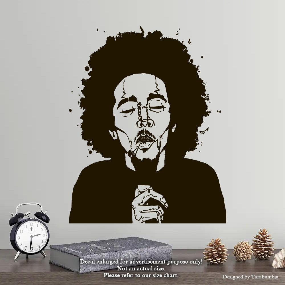 Bob Marley- Vinyl Decals EC-1134