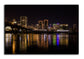 Richmond City During Holiday Season - Canvas