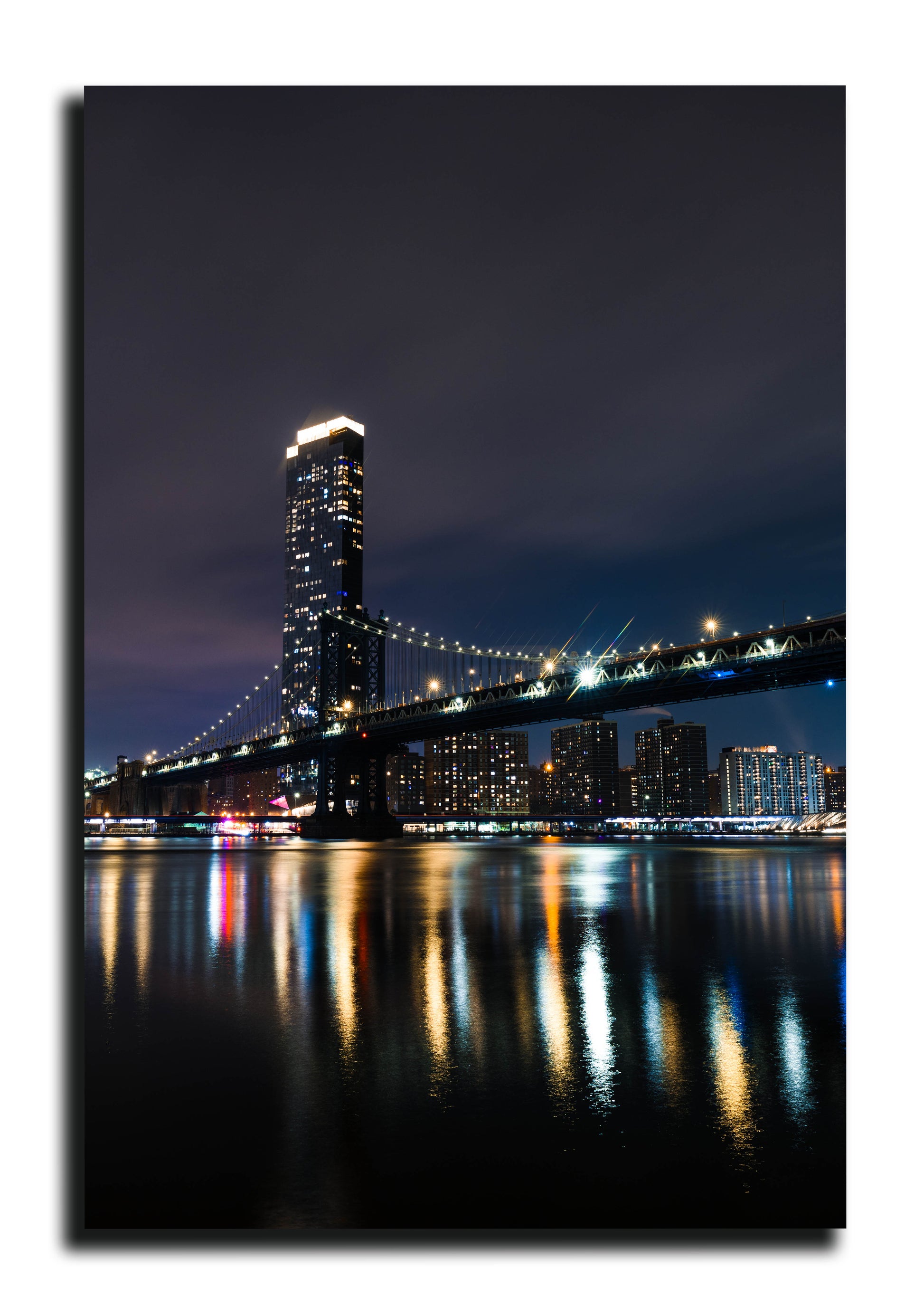 Manhattan Bridge Canvas Wall Art